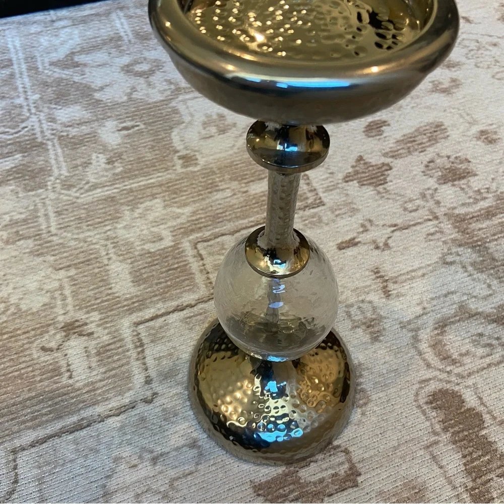 Silver Candle Holder